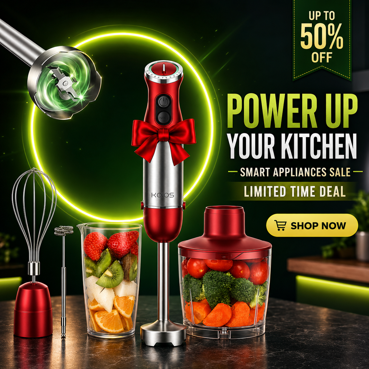 Hand Immersion Blender