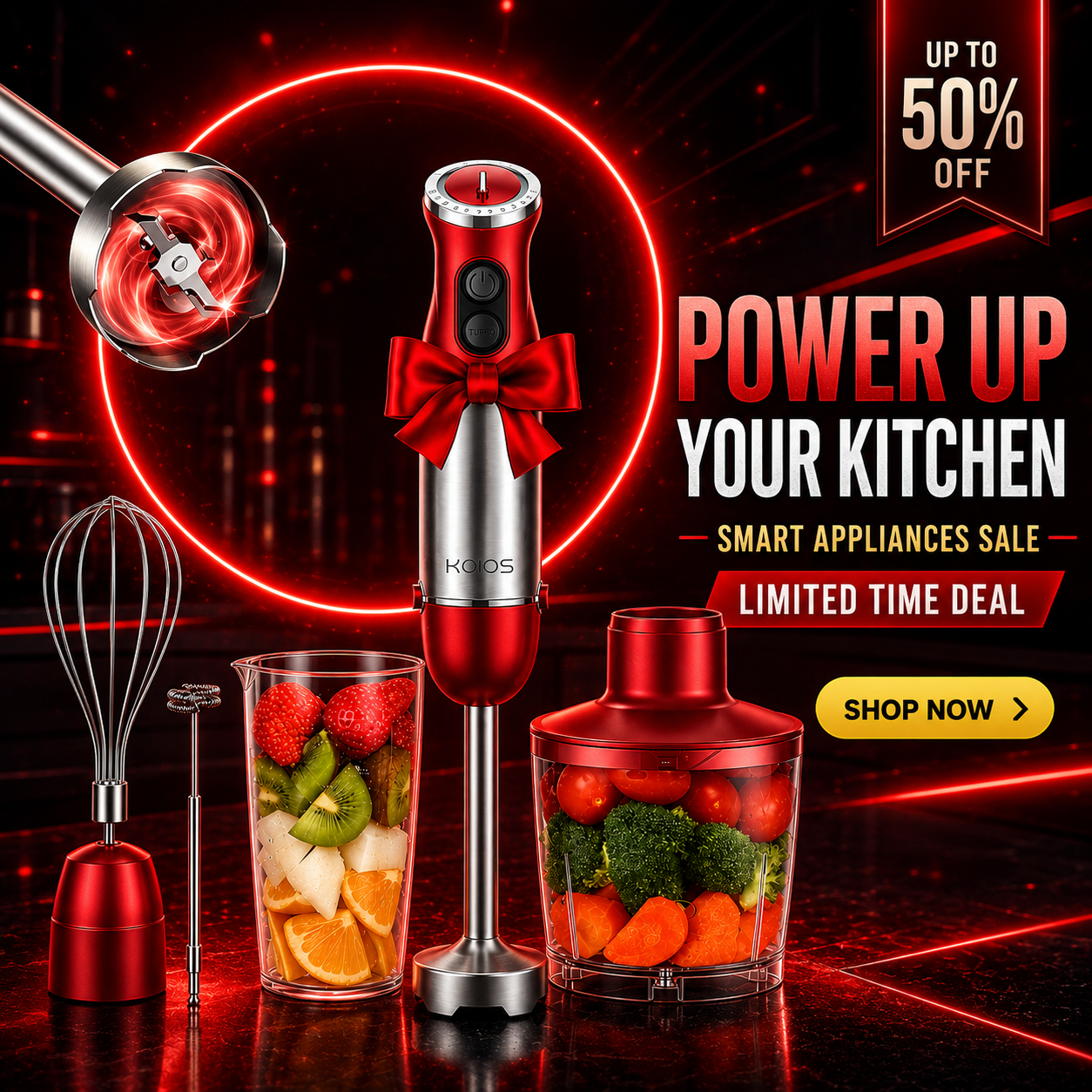 Hand Immersion Blender